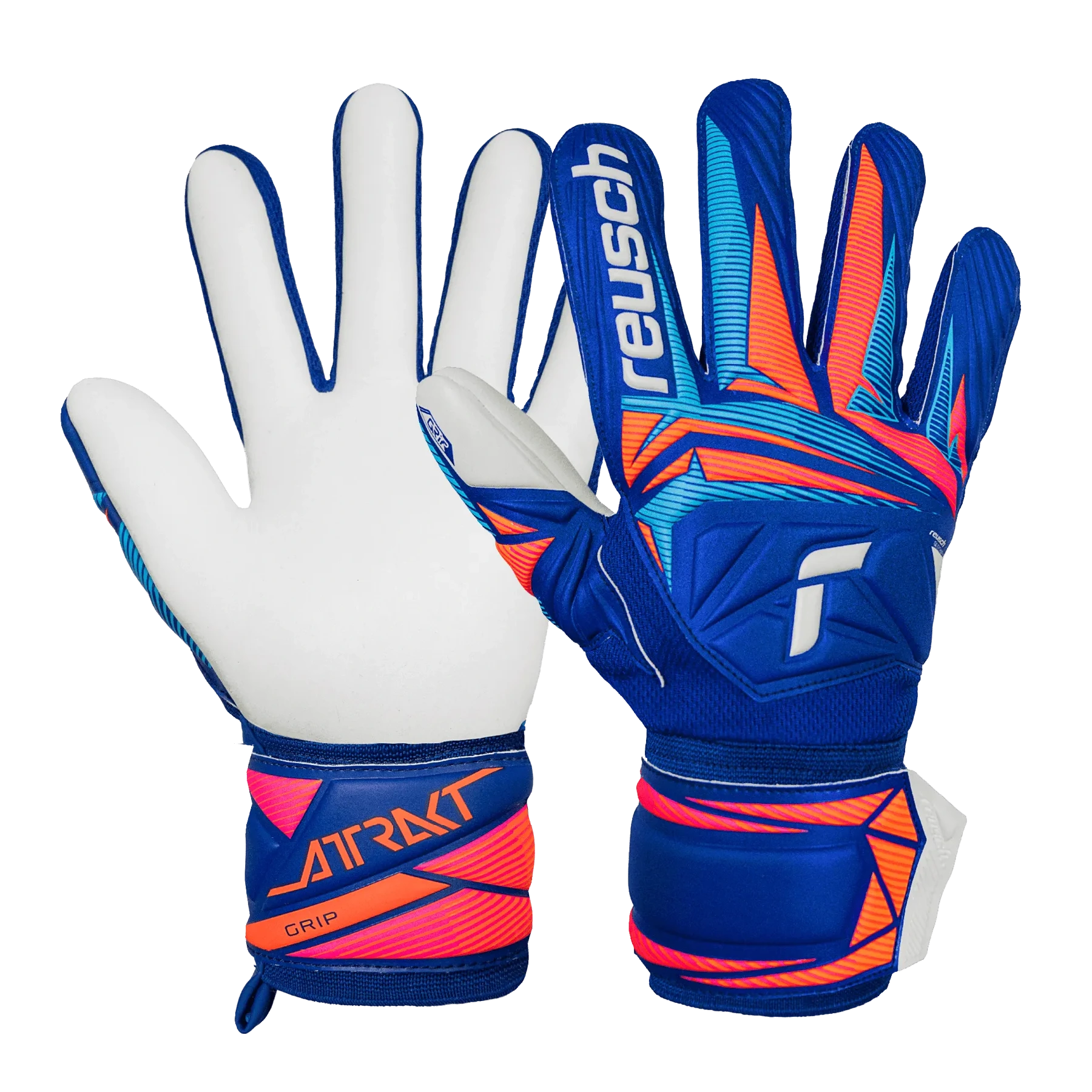 Reusch Attrakt Grip Goalkeeper Gloves (Pair)