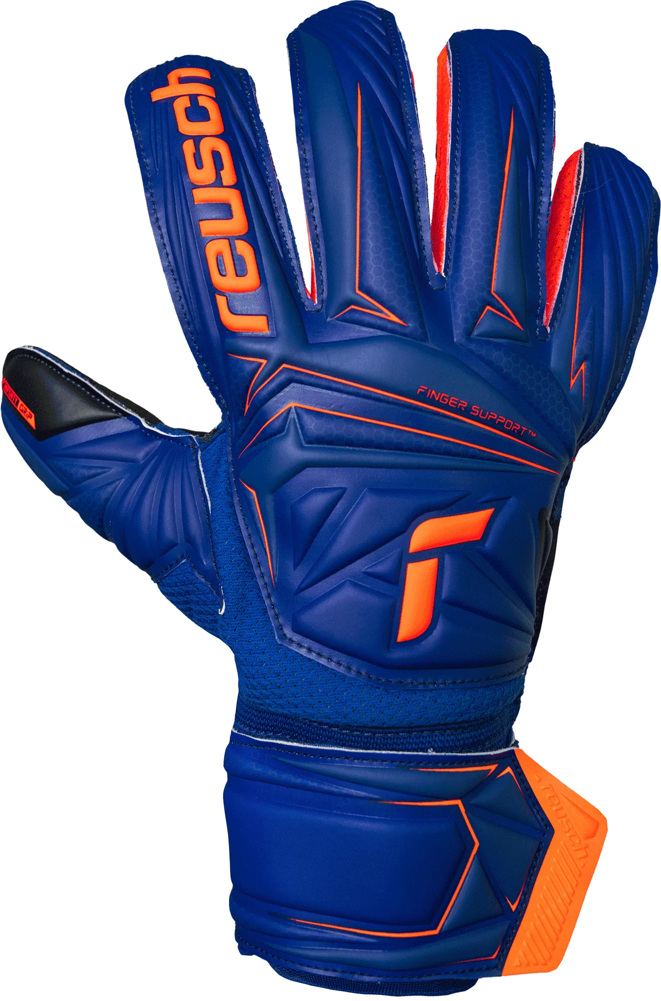 Reusch Attrakt Infinity Finger Support Goalkeeper Gloves (Single - Outer)