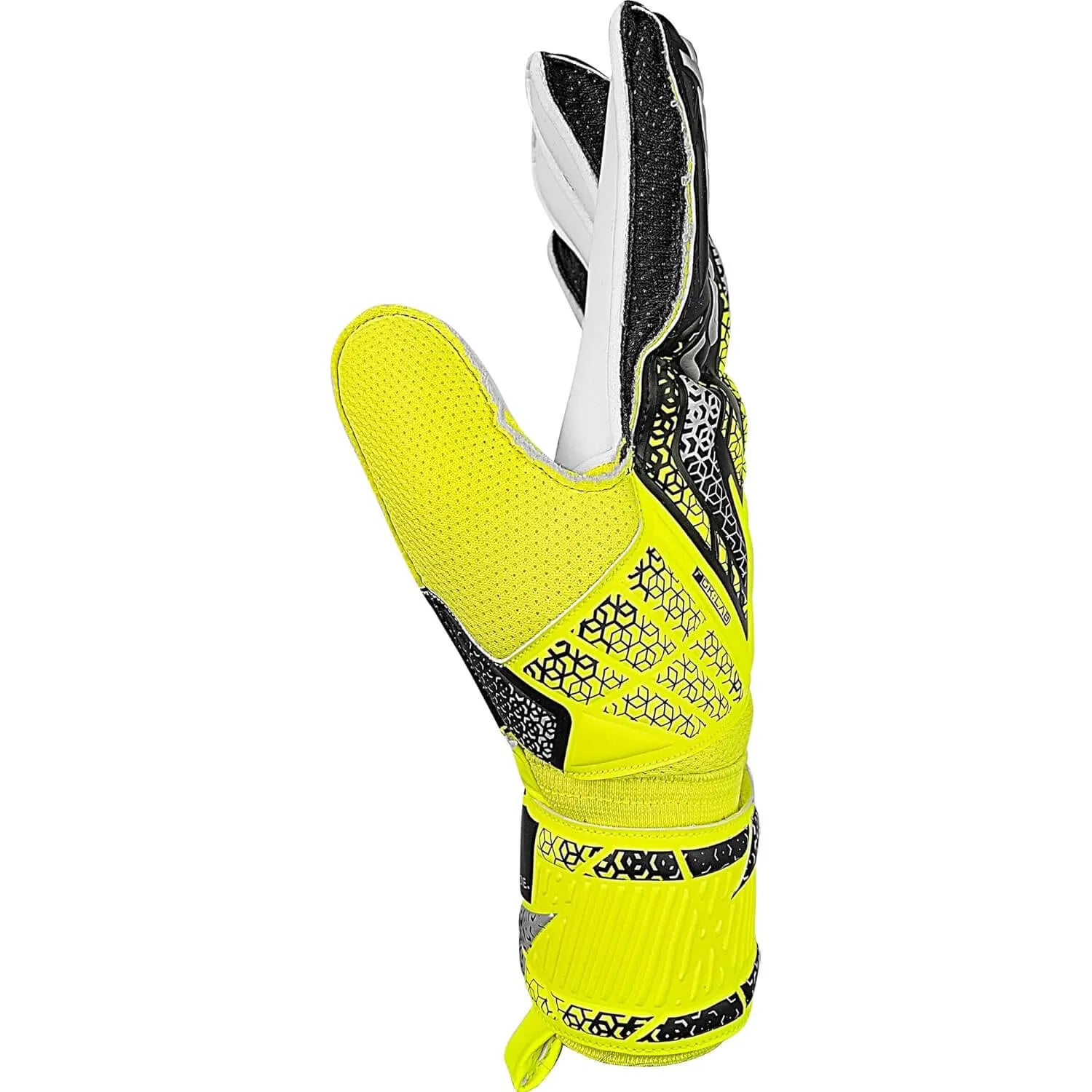 Reusch Attrakt Solid Finger Support Goalkeeper Gloves (Single - Side)