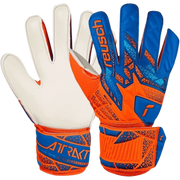 Reusch Attrakt Solid Goalkeeper Gloves Shocking Orange/Blue (Pair)