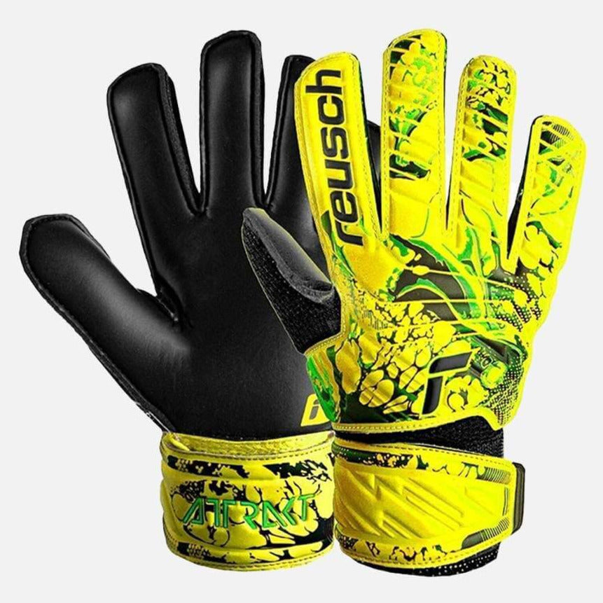 Reusch Attrakt Solid Goalkeeper Gloves (Set)
