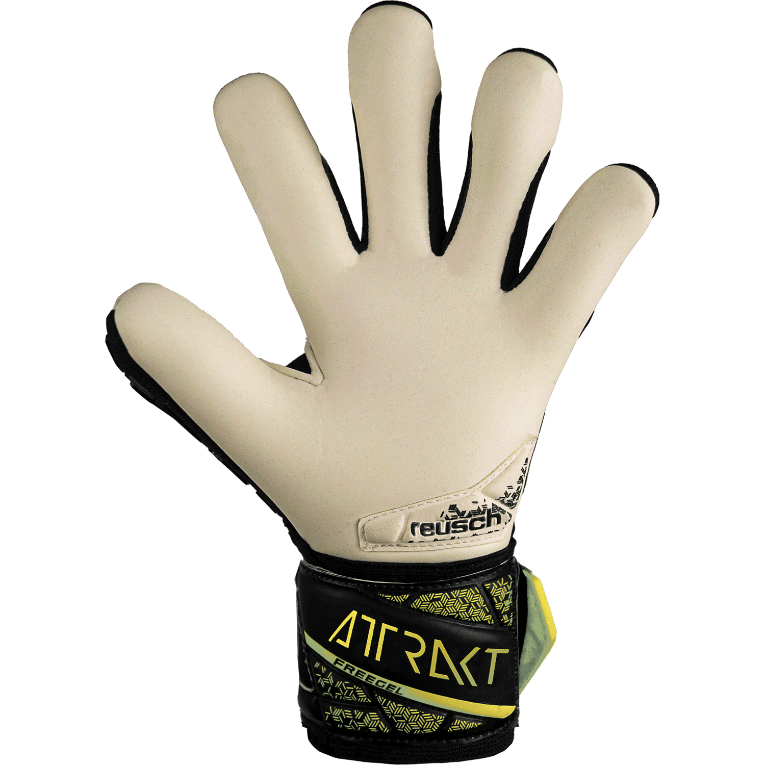 Reusch JR Attrakt Freegel Gold FS Goalkeeper Gloves (Single - Inner)