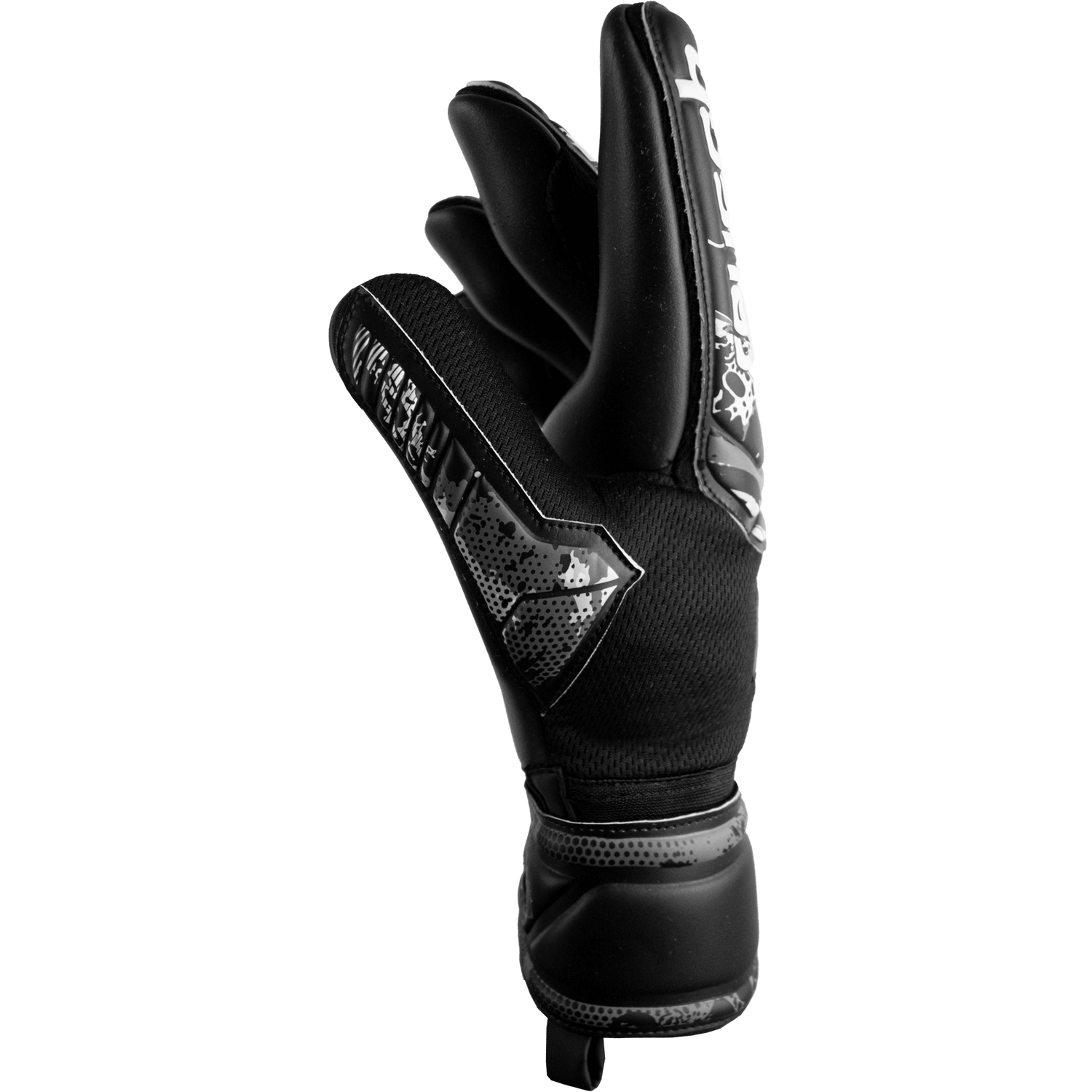 Reusch JR Attrakt Infinity FS Goalkeeper Gloves Black (Single - Side)
