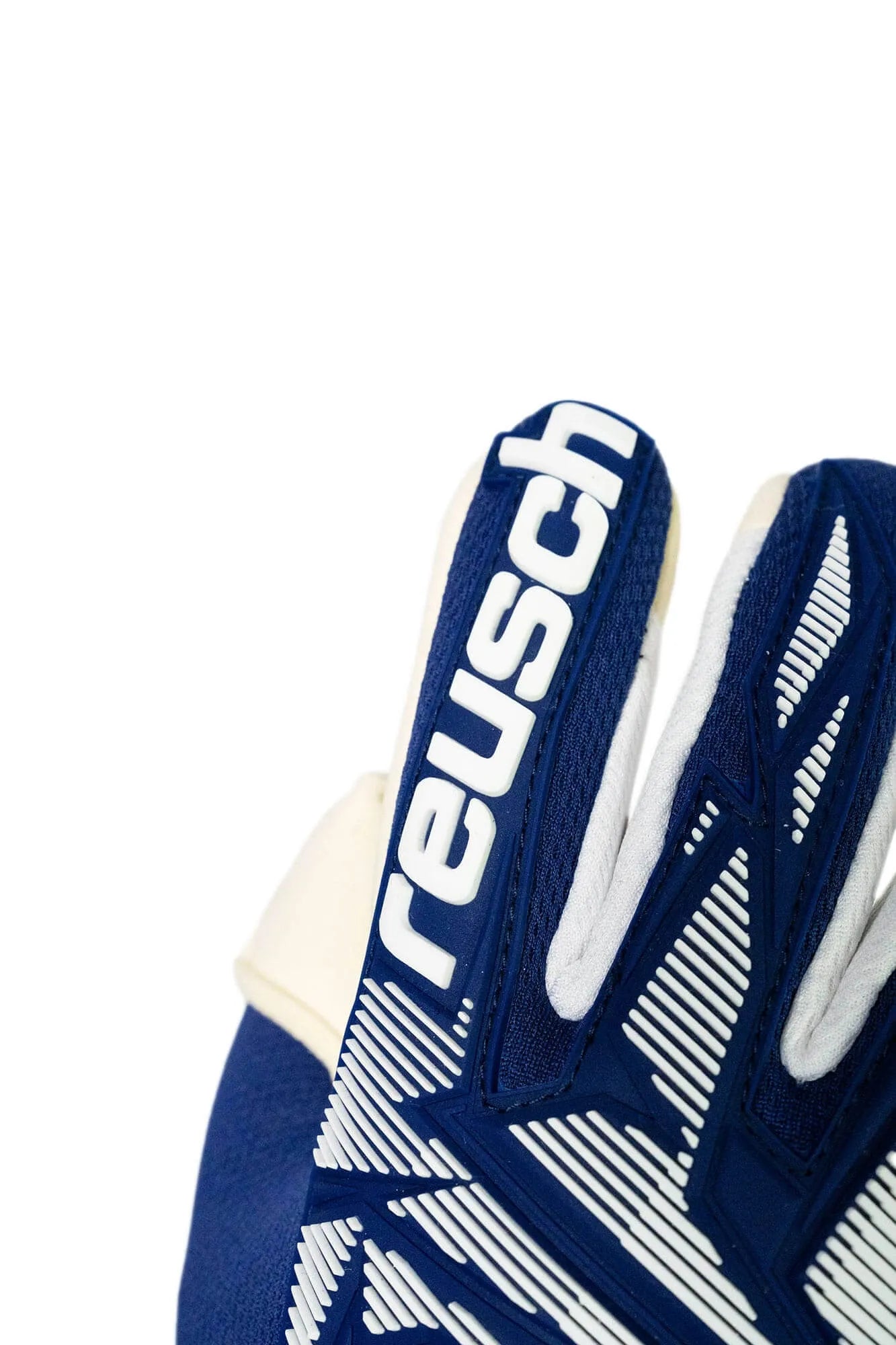 Reusch Junior Attrakt Freegel Gold X Finger Support Goalkeeper Gloves (Detail 1)