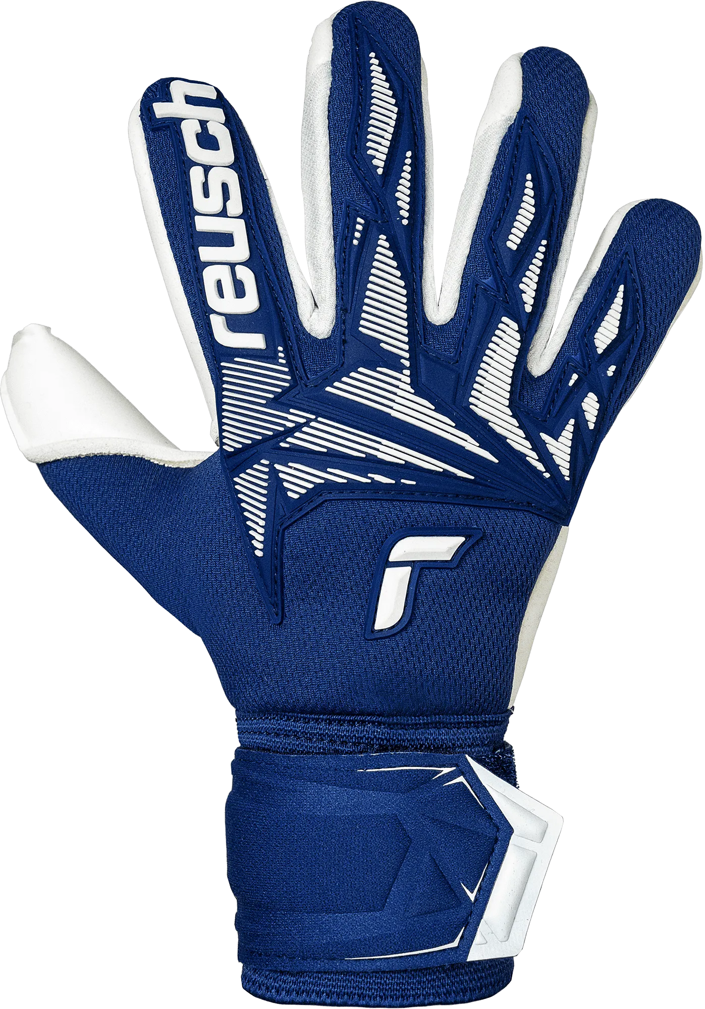 Reusch Junior Attrakt Freegel Gold X Finger Support Goalkeeper Gloves (Single - Outer)