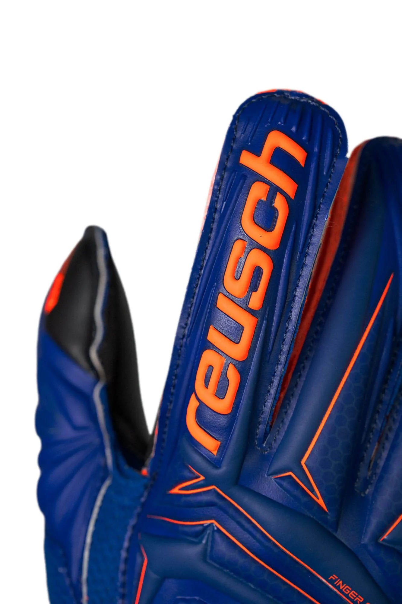 Reusch Junior Attrakt Infinity Finger Support Goalkeeper Gloves (Detail 1)