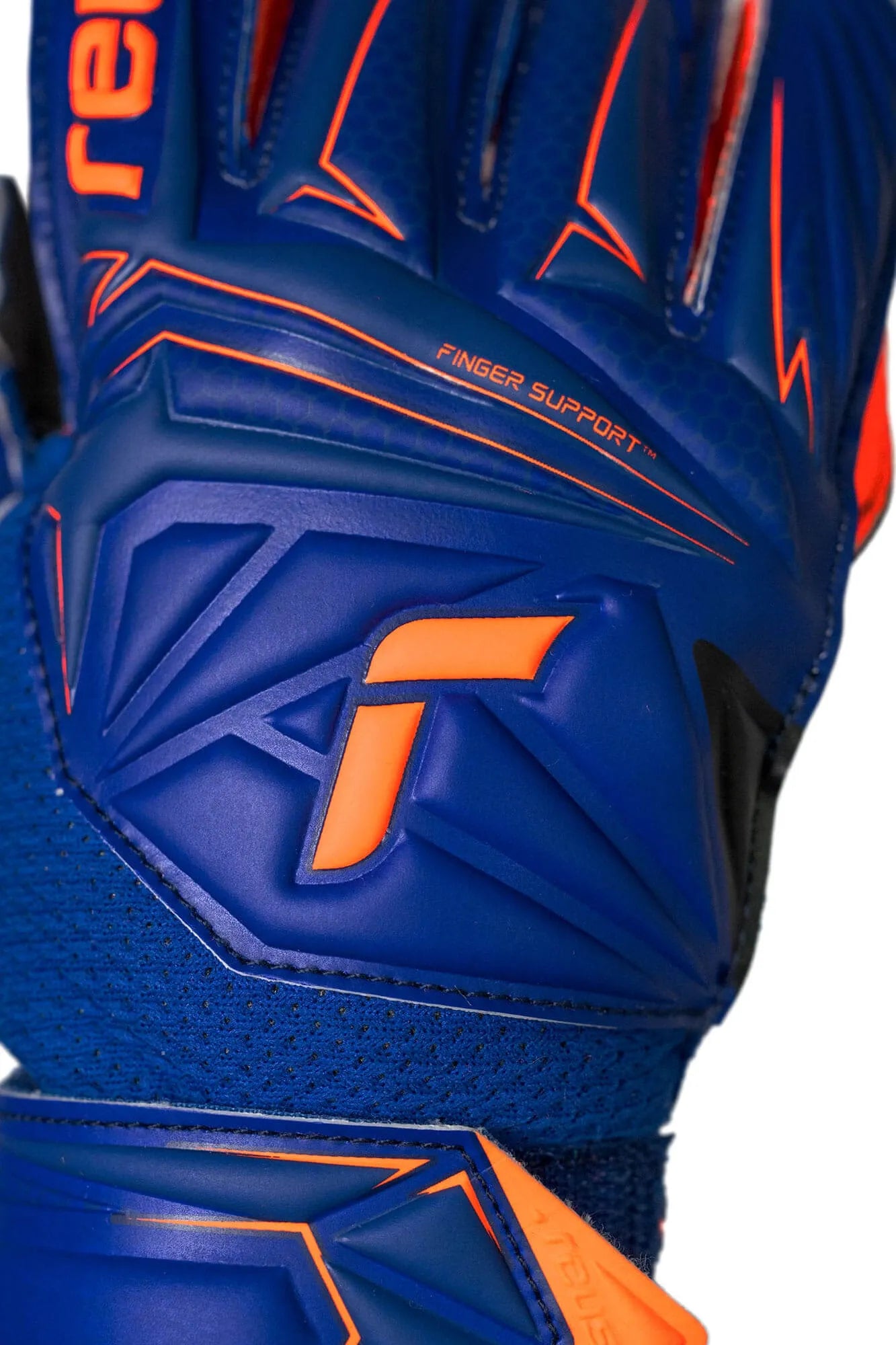 Reusch Junior Attrakt Infinity Finger Support Goalkeeper Gloves (Detail 2)