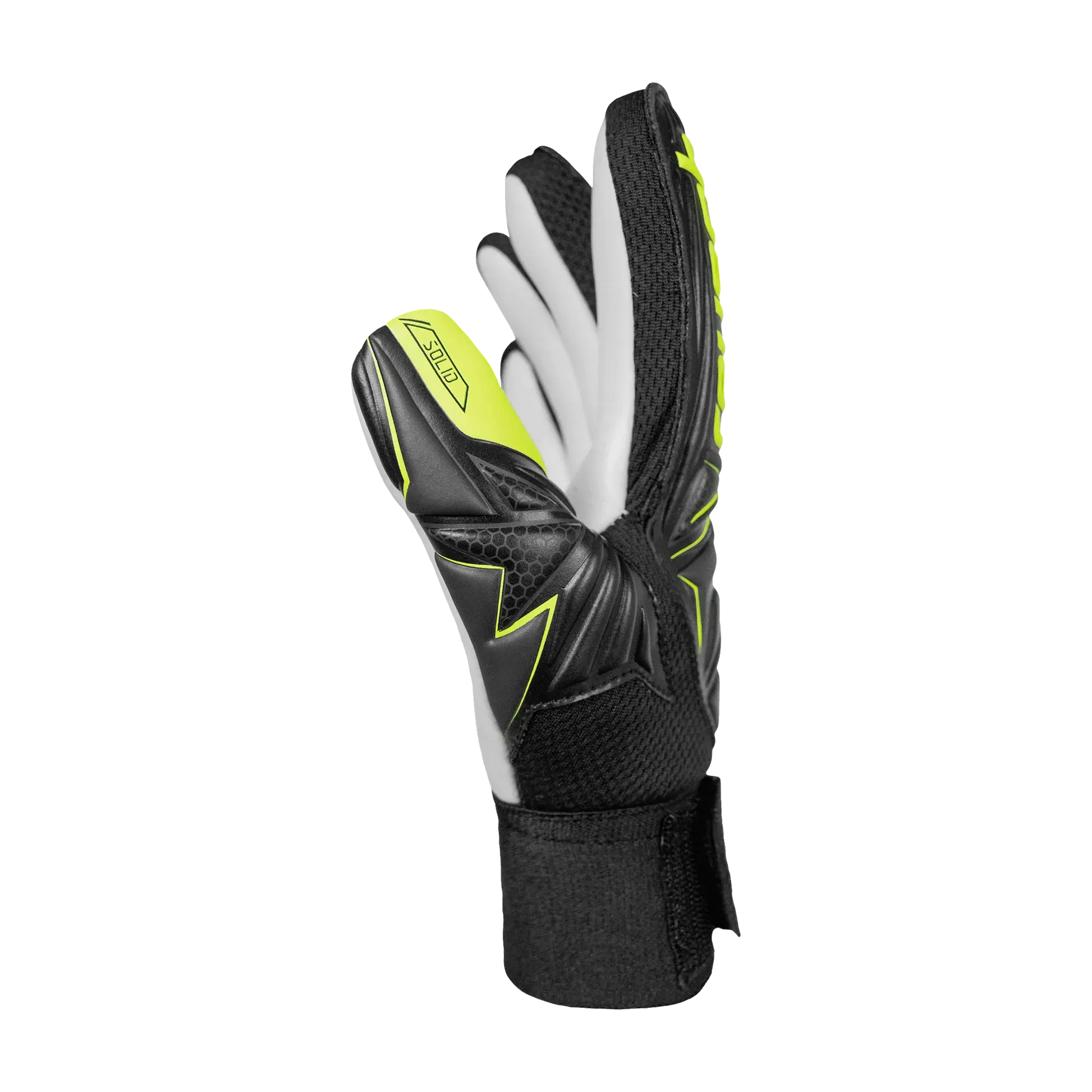 Reusch Junior Attrakt Starter Solid Finger Support Goalkeeper Gloves (Single - Side)