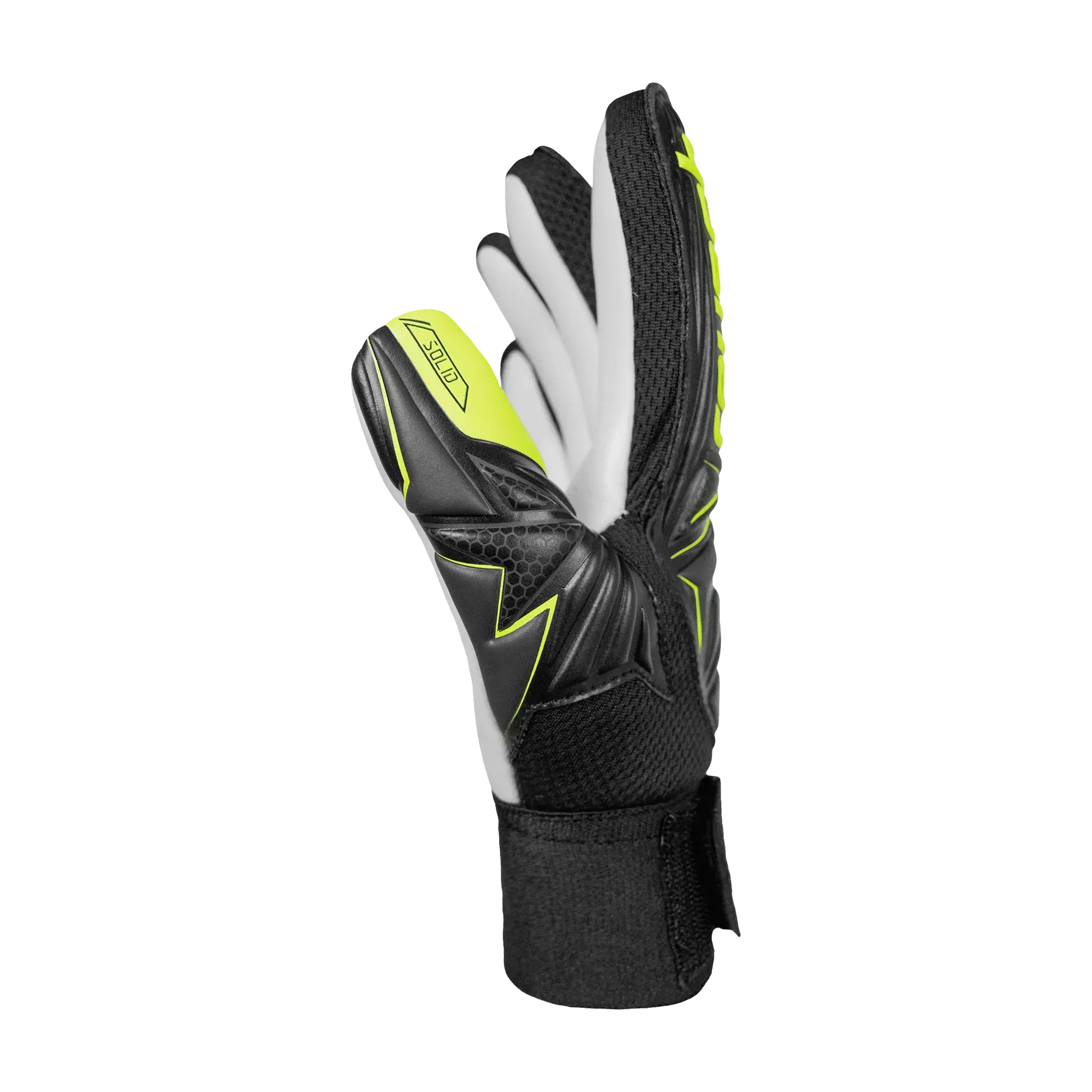 Reusch Junior Attrakt Starter Solid Finger Support Goalkeeper Gloves (Single - Side)