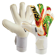 Rinat Asimetrik Prime Spines Goalkeeper Gloves White/Multicolor (Pair)