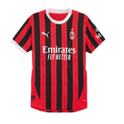 Puma 2021-22 AC Milan Youth Home Jersey - Red-Black