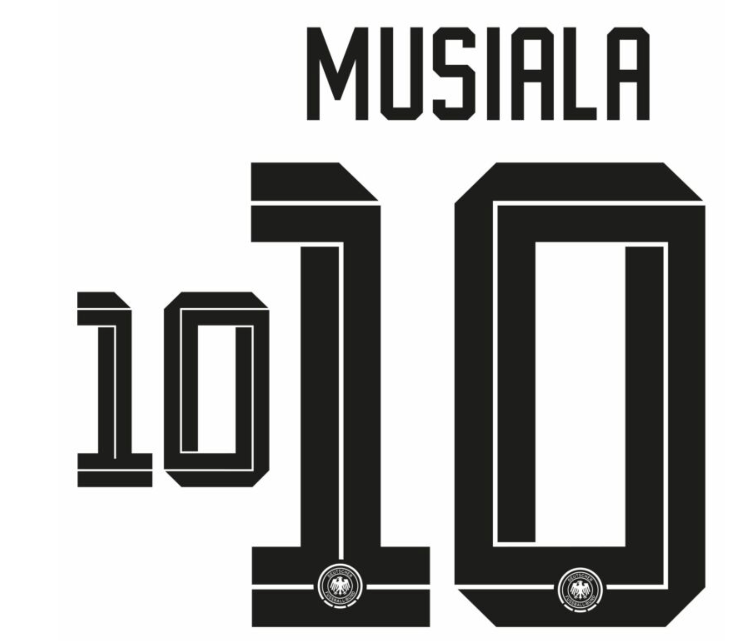Germany 2026- Home MUSIALA #10 Official Name Set