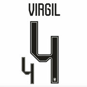 Netherlands 2026- Away VIRGIL #4 Official Name Set.