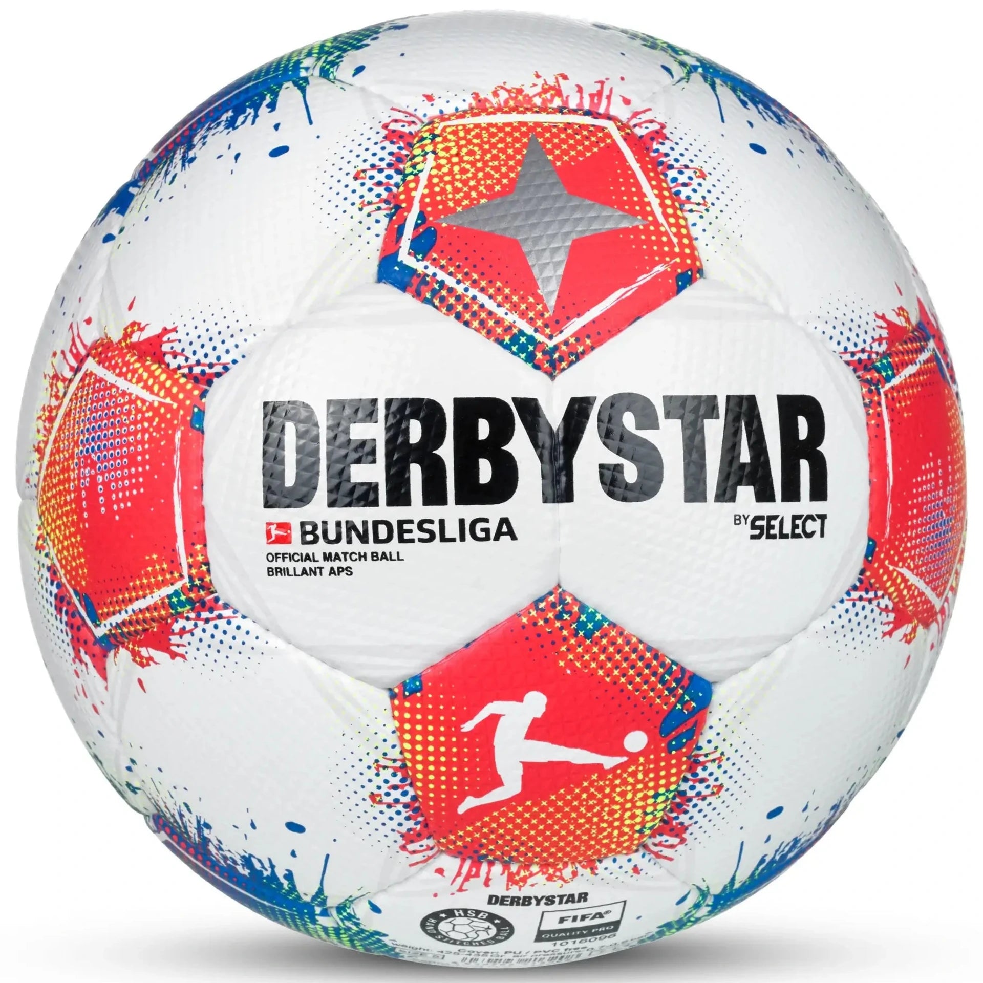 Select 2025-26 Derbystar Bundesliga Pro Match Soccer Ball (Front)