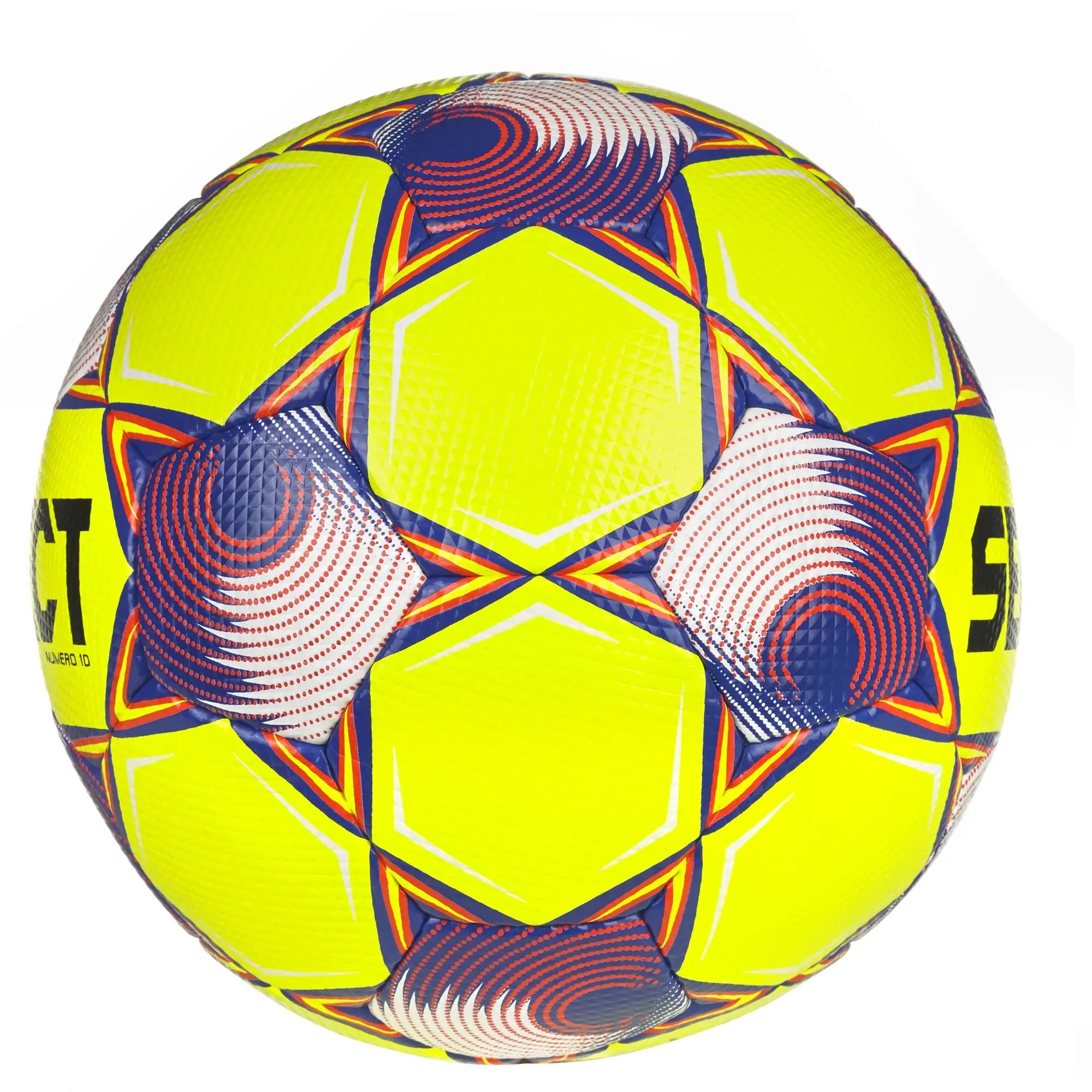 Select v25 Numero 10 Fifa Basic Soccer Ball - Yellow-Blue-Red (Side 1)