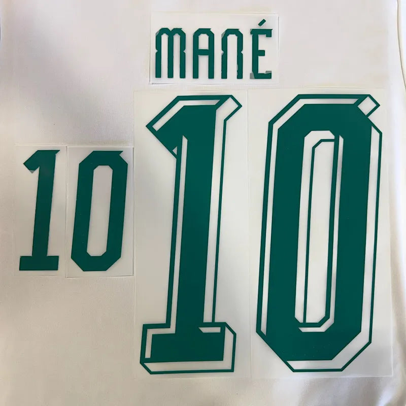 Senegal 2026-Home MANE #10 Official Name Set