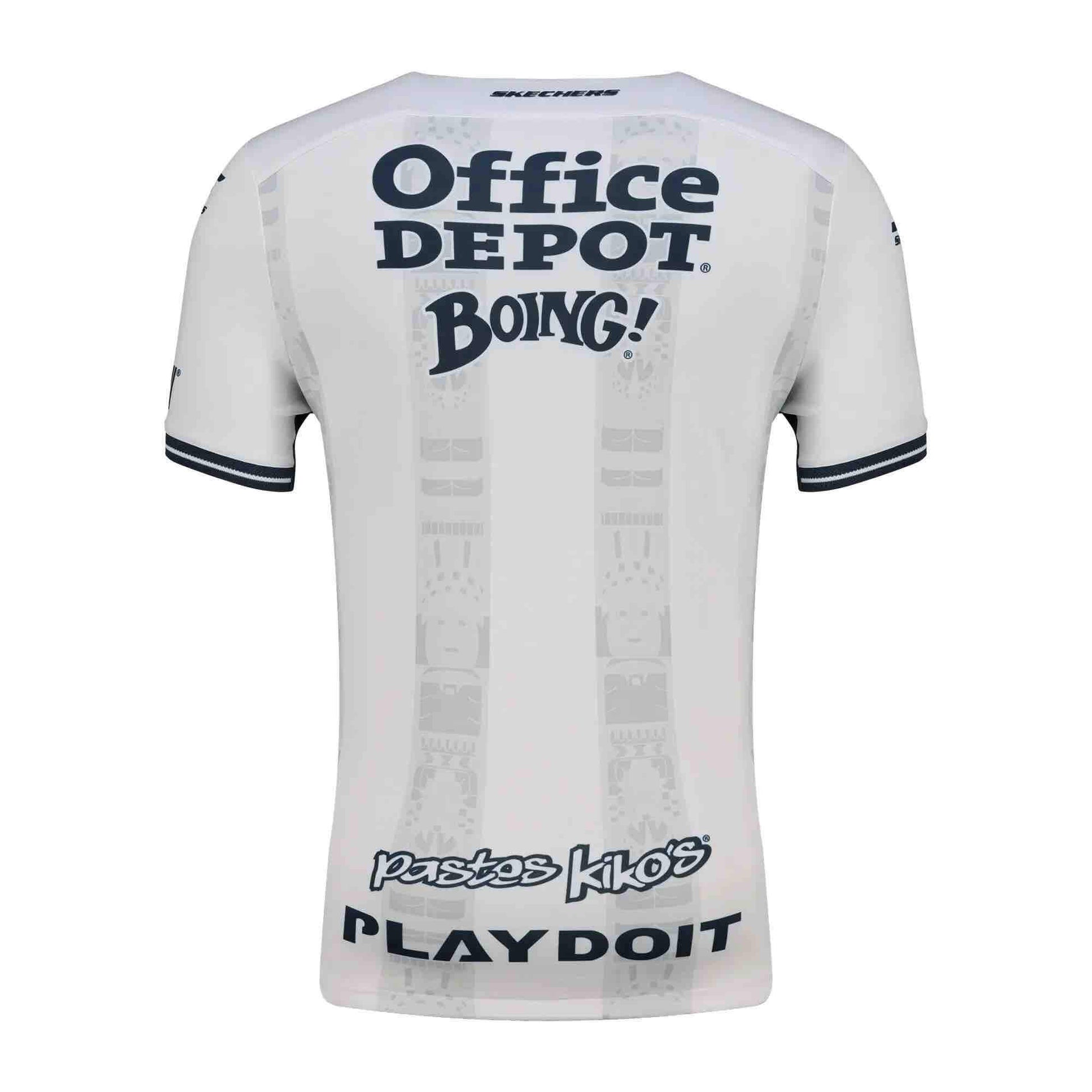 Skechers 2026-27 Pachuca Men's Authentic Away Soccer Jersey (Back)