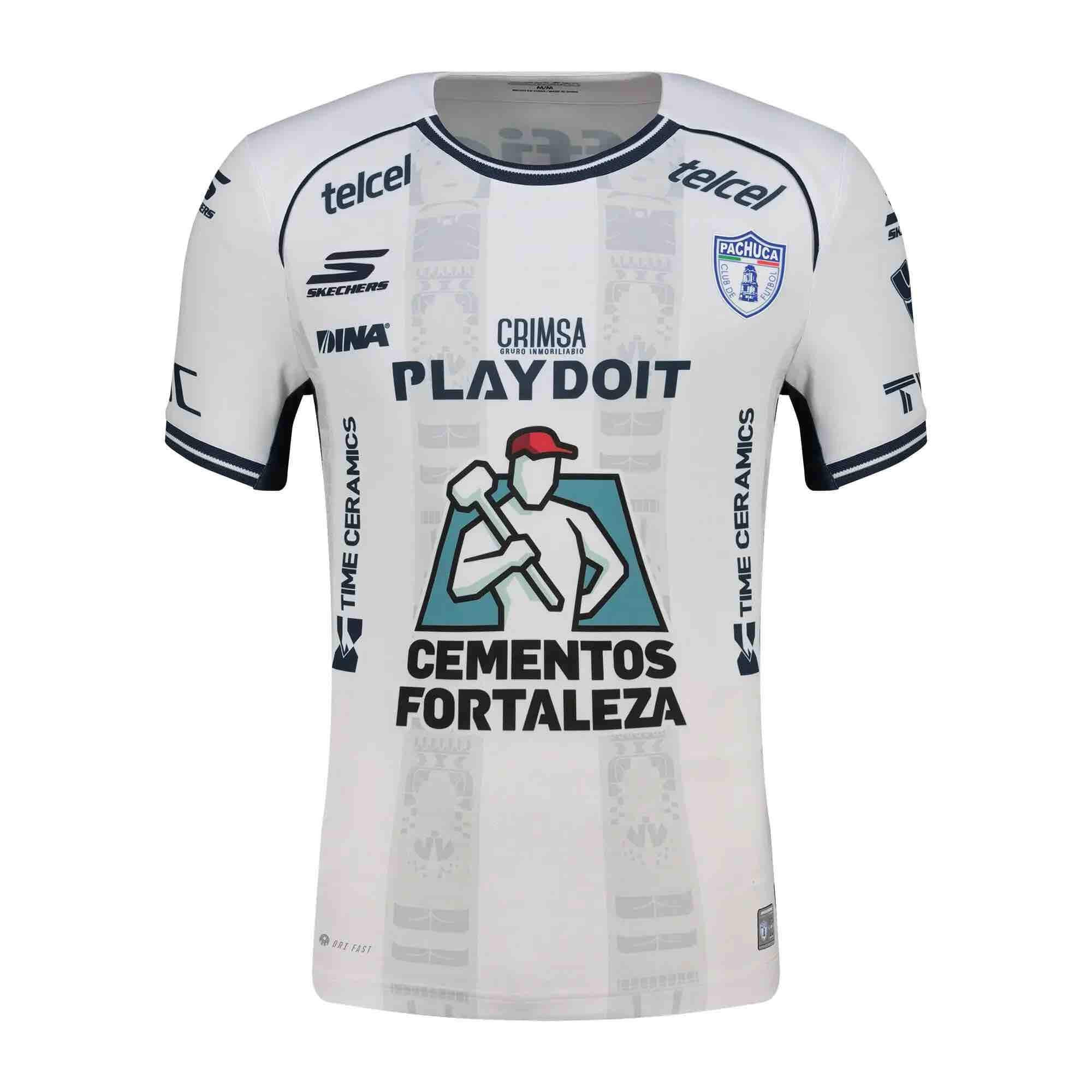 Skechers 2026-27 Pachuca Men's Authentic Away Soccer Jersey (Front)