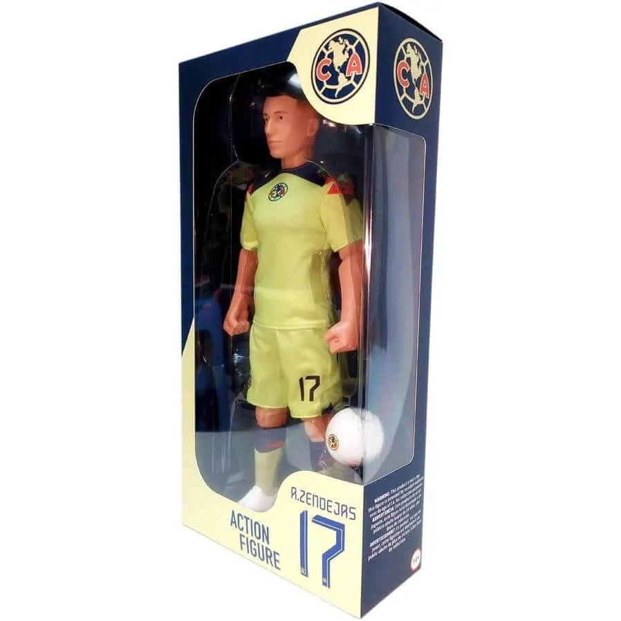 Sockers Action Figure A. Zendejas Club America (Box - Front)