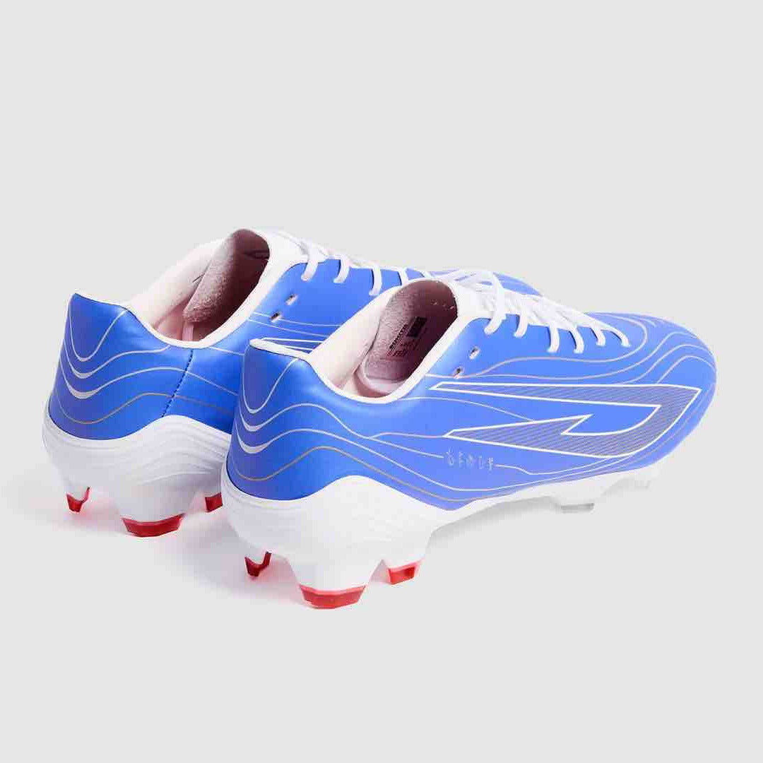 Sokito Scudetta BioTouch Elite Firm Ground Soccer Cleats Sapphire (Pair - Lateral Back)