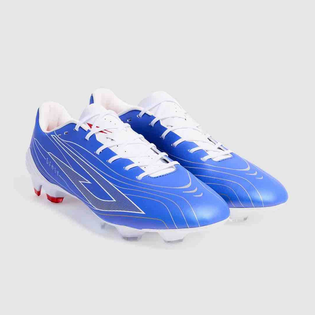 Sokito Scudetta BioTouch Elite Firm Ground Soccer Cleats Sapphire (Pair - Lateral Front)