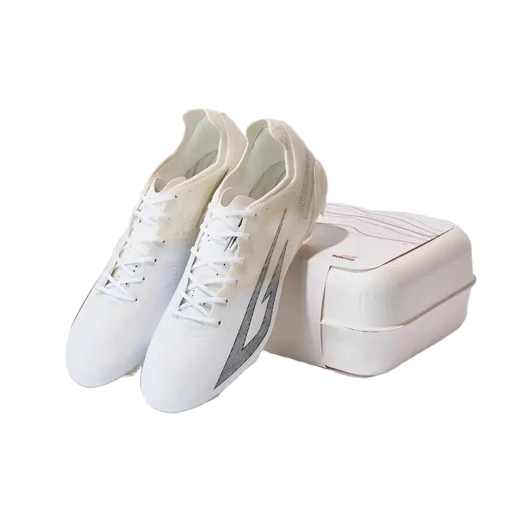 Sokito Scudetta Elite Firm Ground Soccer Cleats Ice (Pair and Box)