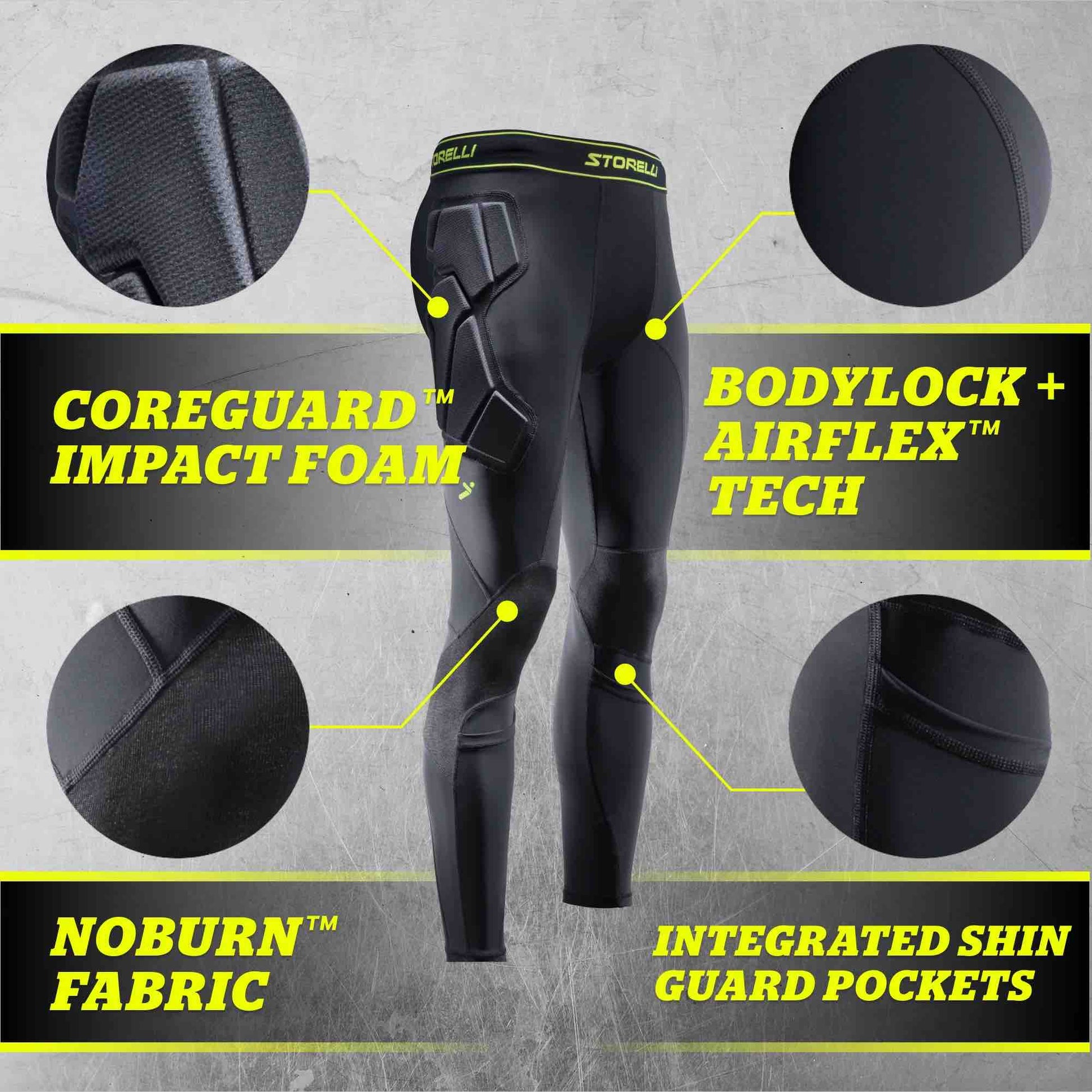 Storelli Bodyshield GK Full Length Leggings 4 (Features 6)
