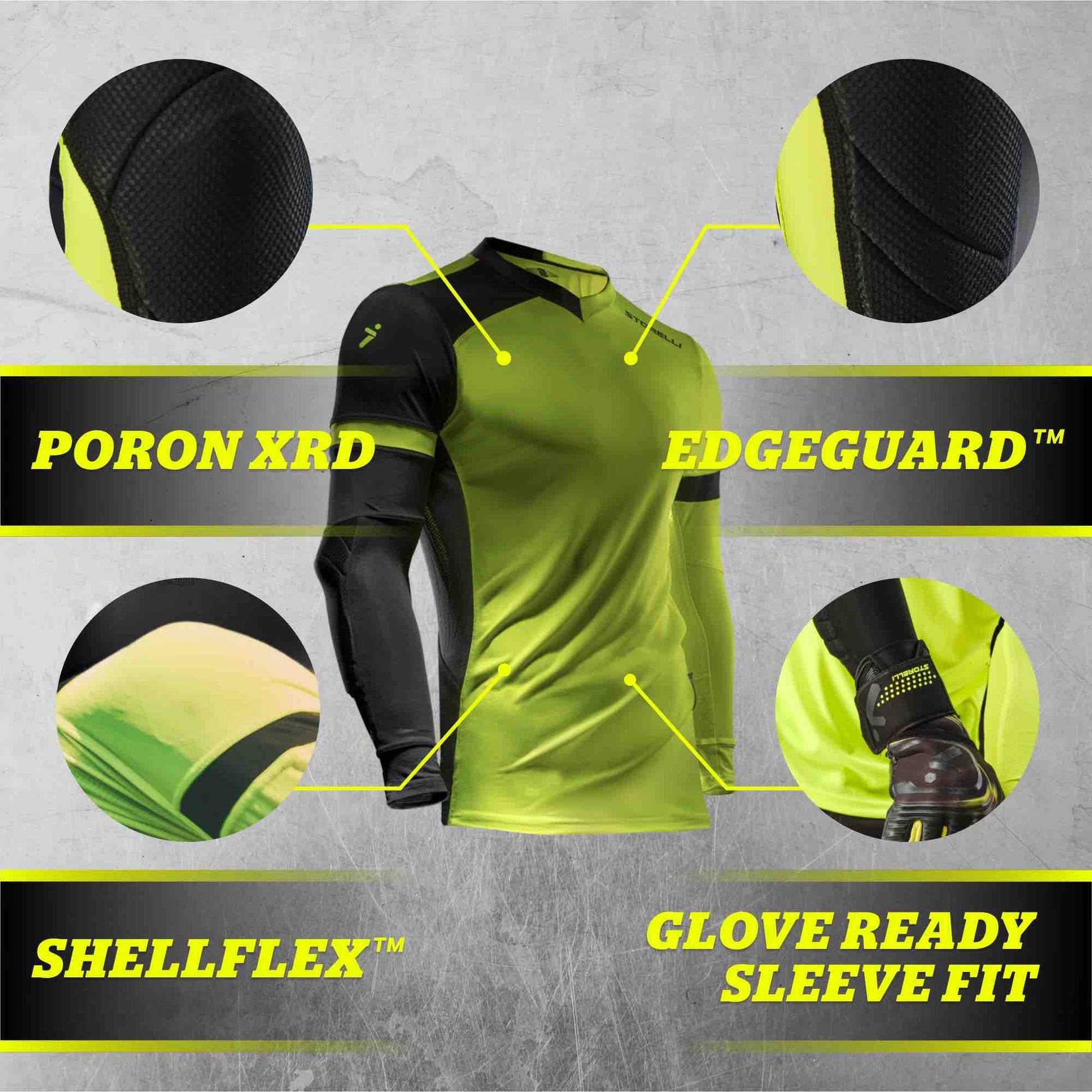 Storelli Exoshield Gladiator Goalkeeper Jersey (Features 5)