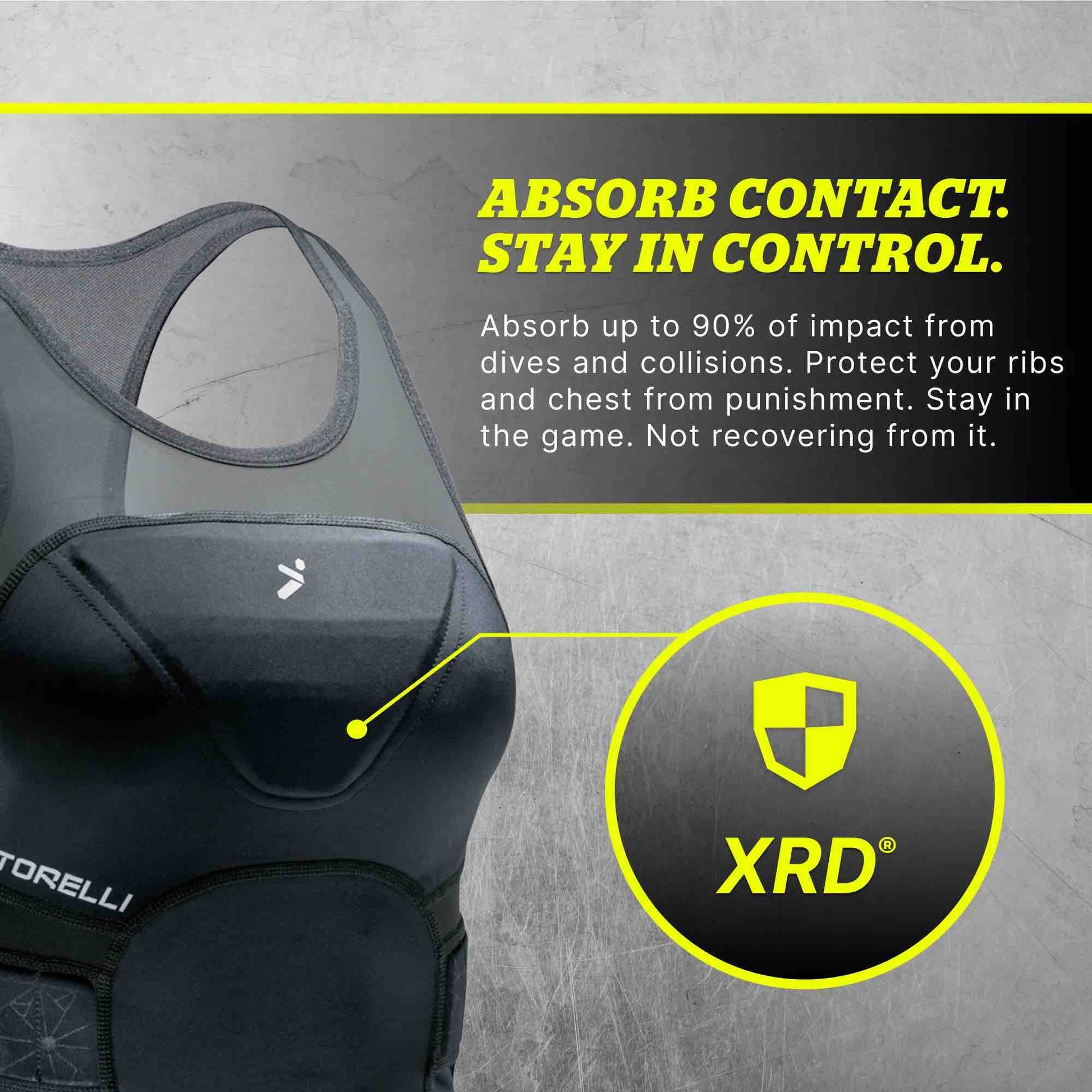 Storelli Women's Bodyshield Crop Top White (Features 1)