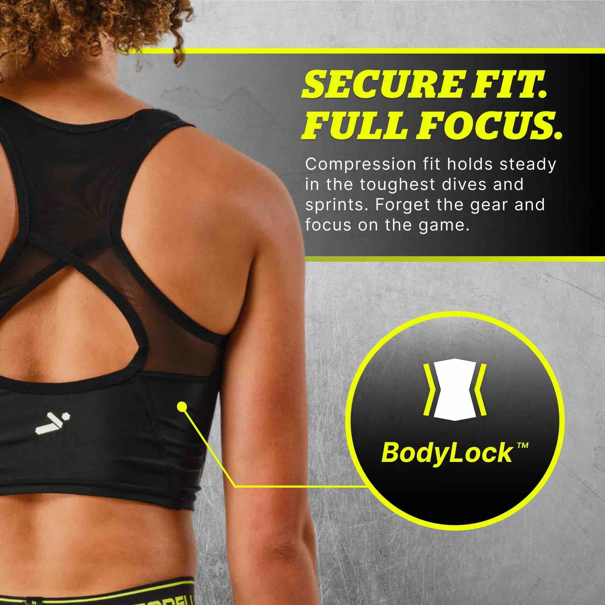 Storelli Women's Bodyshield Crop Top White (Features 2)