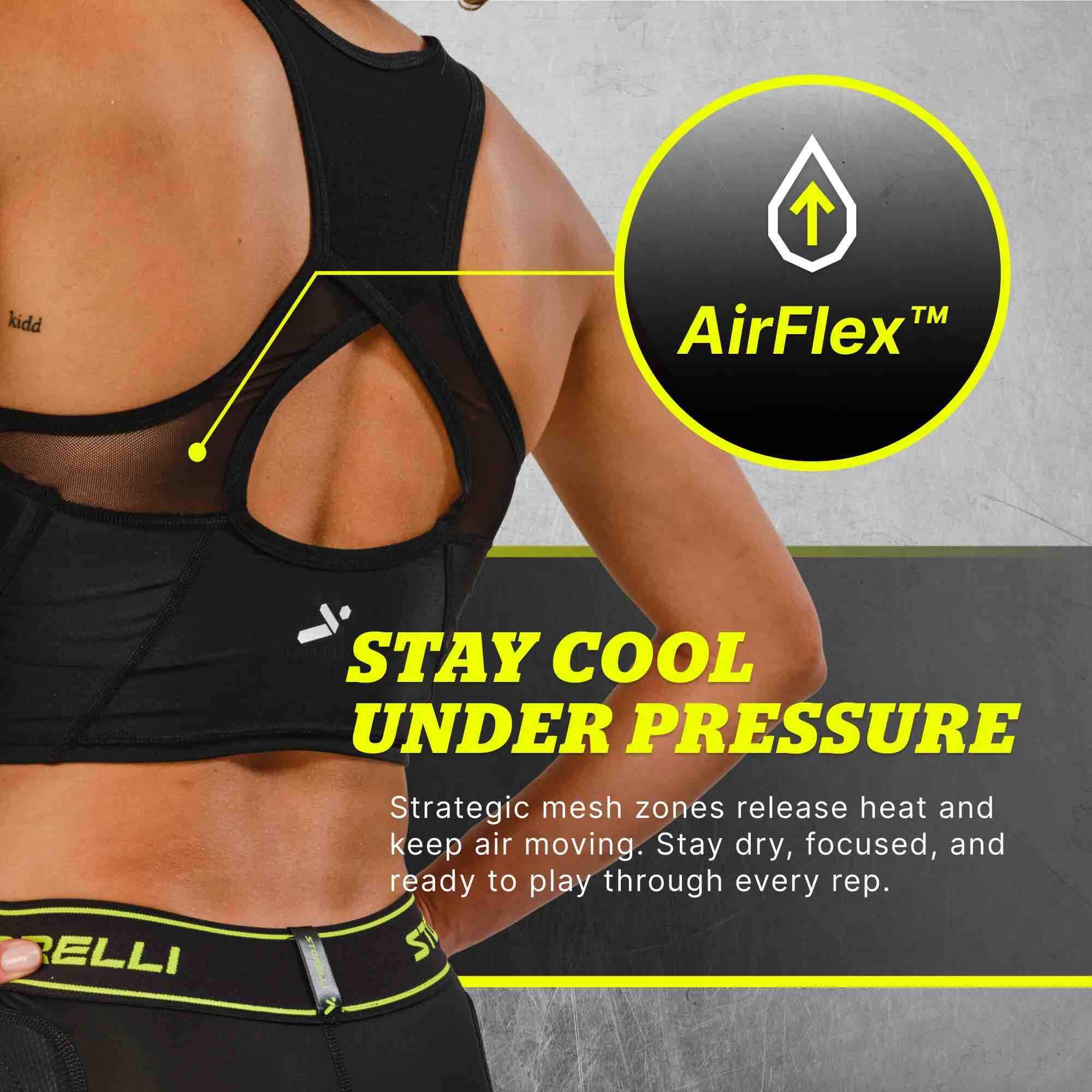 Storelli Women's Bodyshield Crop Top White (Features 3)