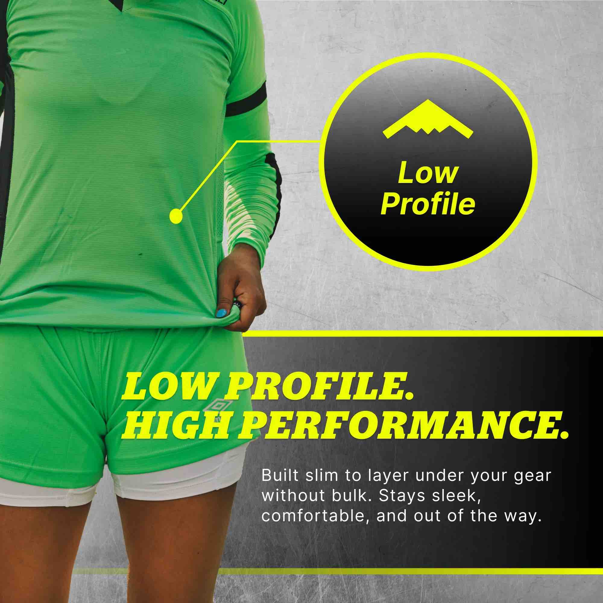 Storelli Women's Bodyshield Crop Top White (Features 4)