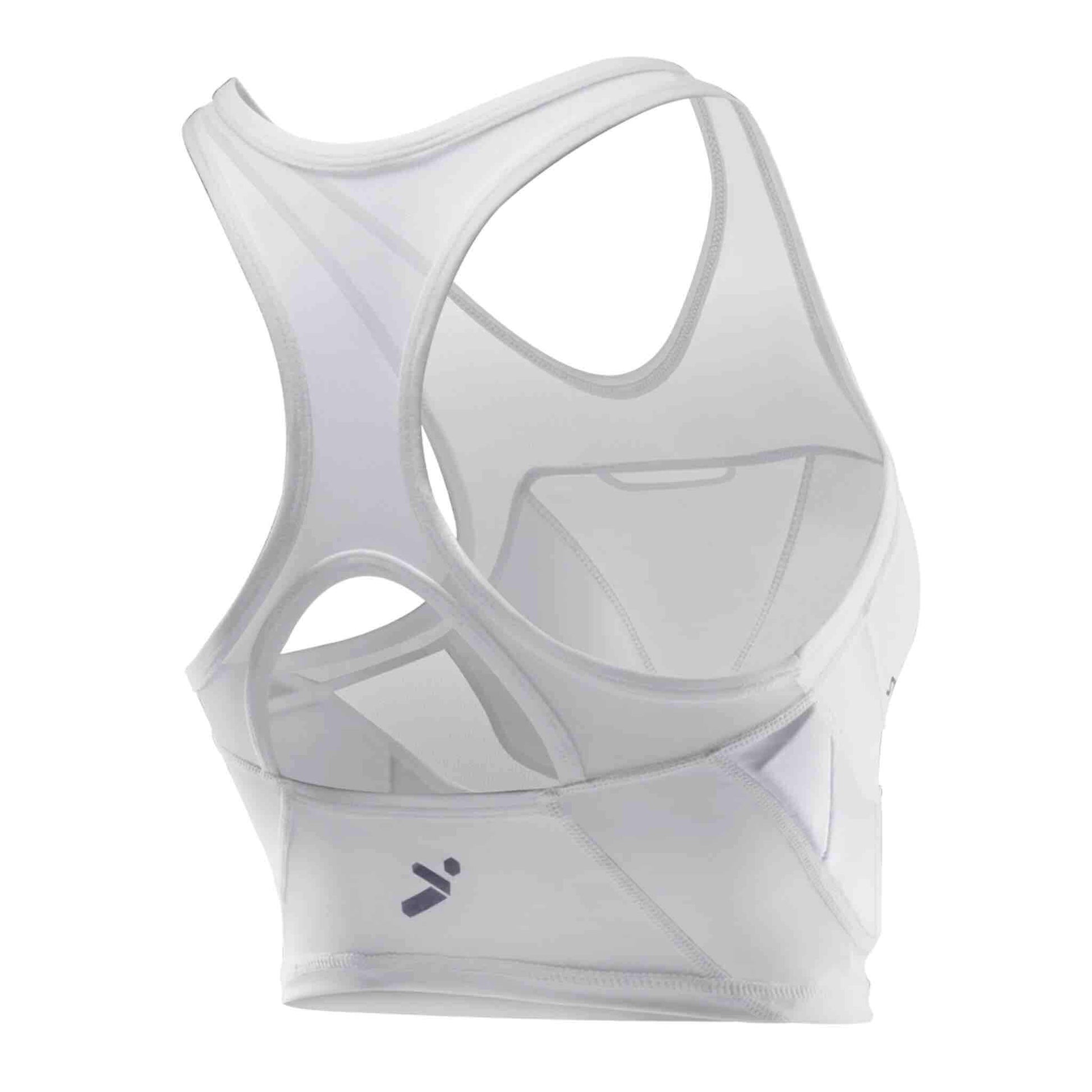 Storelli Women's Bodyshield Crop Top White (Lateral - Back)