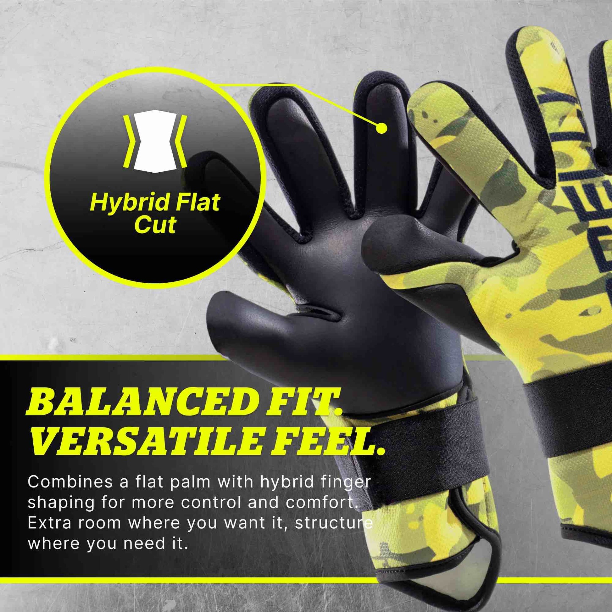 Storelli Youth Gladiator Challenger FS Goalkeeper Gloves (Features 3)