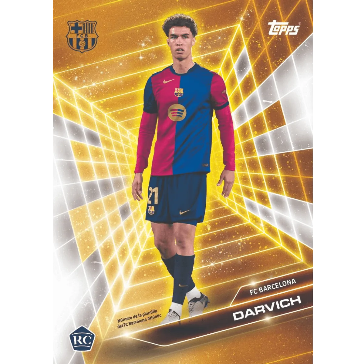 Topps 2024-25 Barcelona Fan Set (28 Cards) (Card 5)