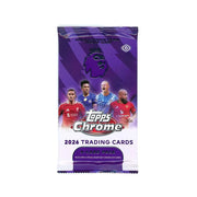 Topps 2025-26 Chrome Premier League Cards Hobby PACK (4 Cards Each) (Pack)
