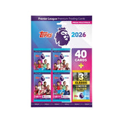 Topps 2025-26 Premier League Debut Edition Cards - Mega Multipack (40 Cards + 3 LE) (Front)