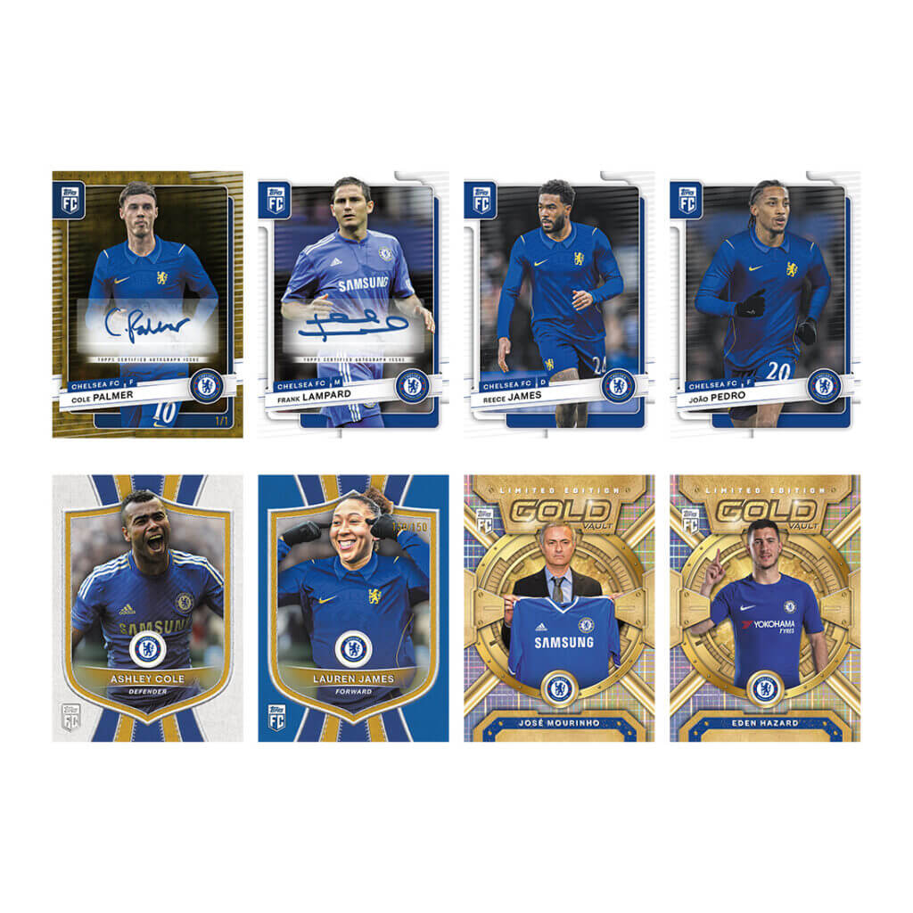 Topps 2026-27 Chelsea Collector Tin Set (35 Cards) (Cards)