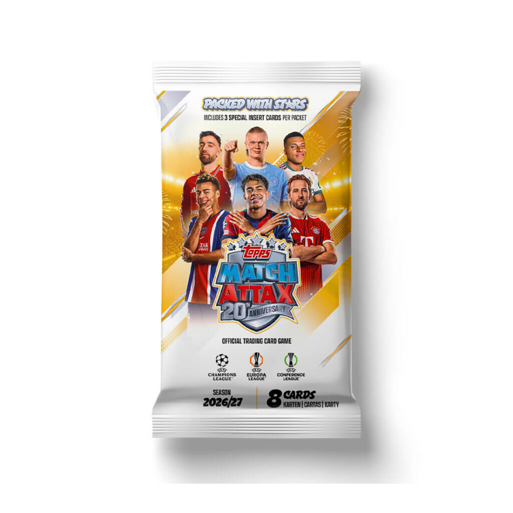 Topps 2026-27 Match Attax UEFA Club Competitions Cards Starter Pack (Album + 27 Cards) (Pack)