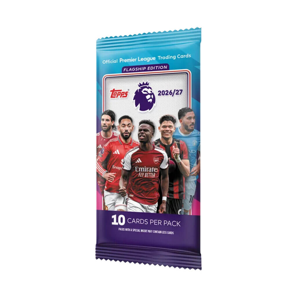 Topps 2026-27 Premier League Flagship Cards Mega Multipack (40 Cards + 3 Exclusives) (Pack)