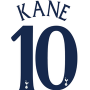 Tottenham 2019/22 Home Kane #10 Jersey Name Set
