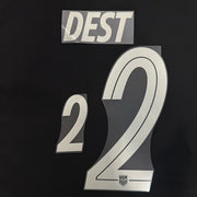 USMNT 2026- Away Dest #2 Official Name Set