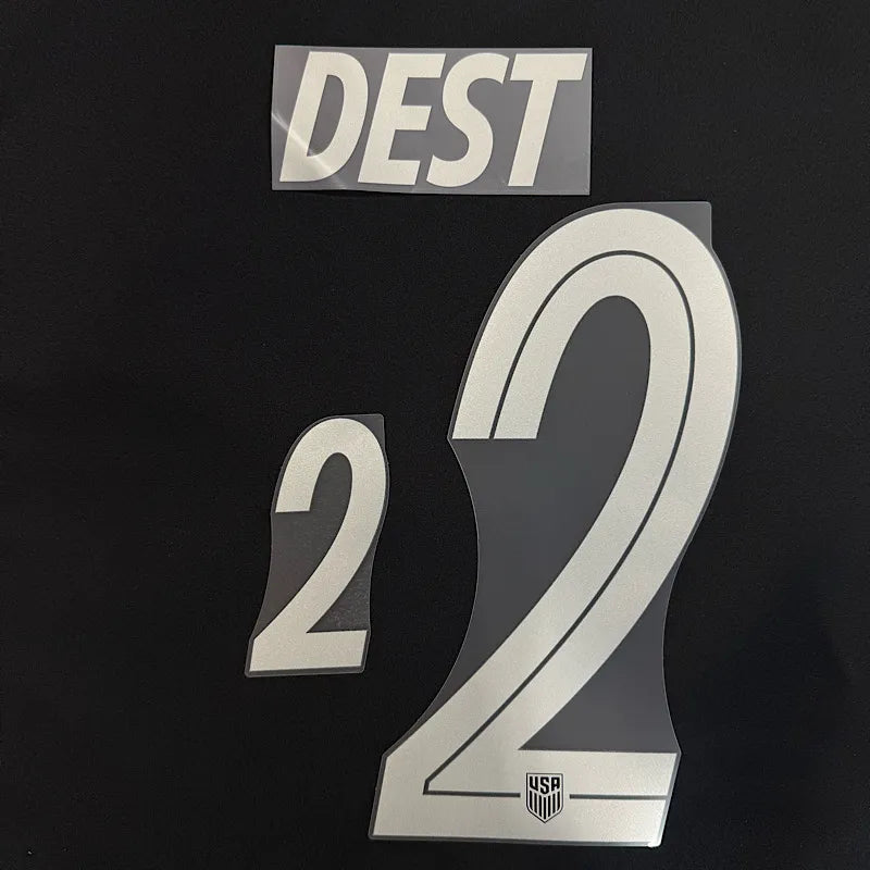 USMNT 2026- Away Dest #2 Official Name Set