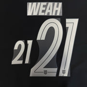 USMNT 2026- Away WEAH #21  Official Name Set