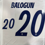 USMNT 2026- Home BALAGUN #20 Official Name Set