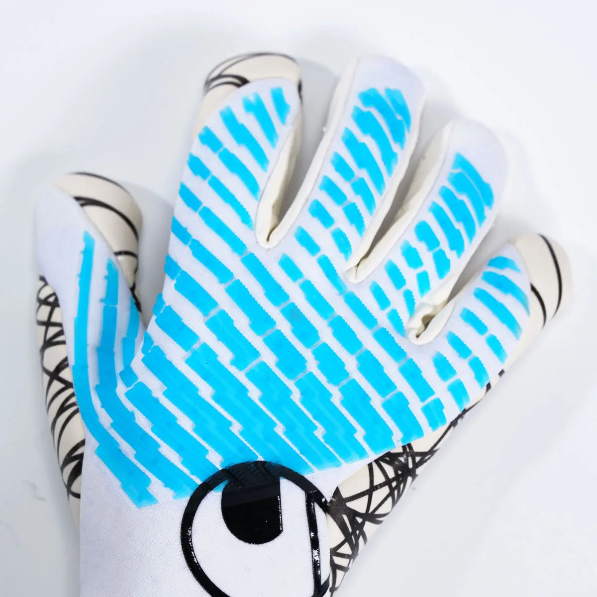 Uhlsport Cybertec Ultragrip HN Goalkeeper Gloves (Detail 1)