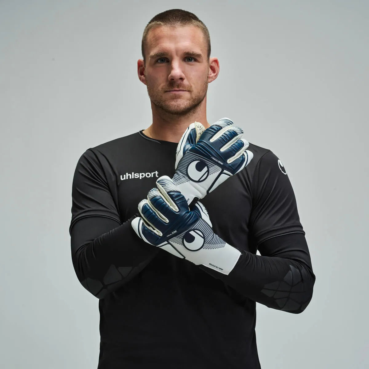 Uhlsport Supergrip+ HN Goalkeeper Gloves (Model 1)