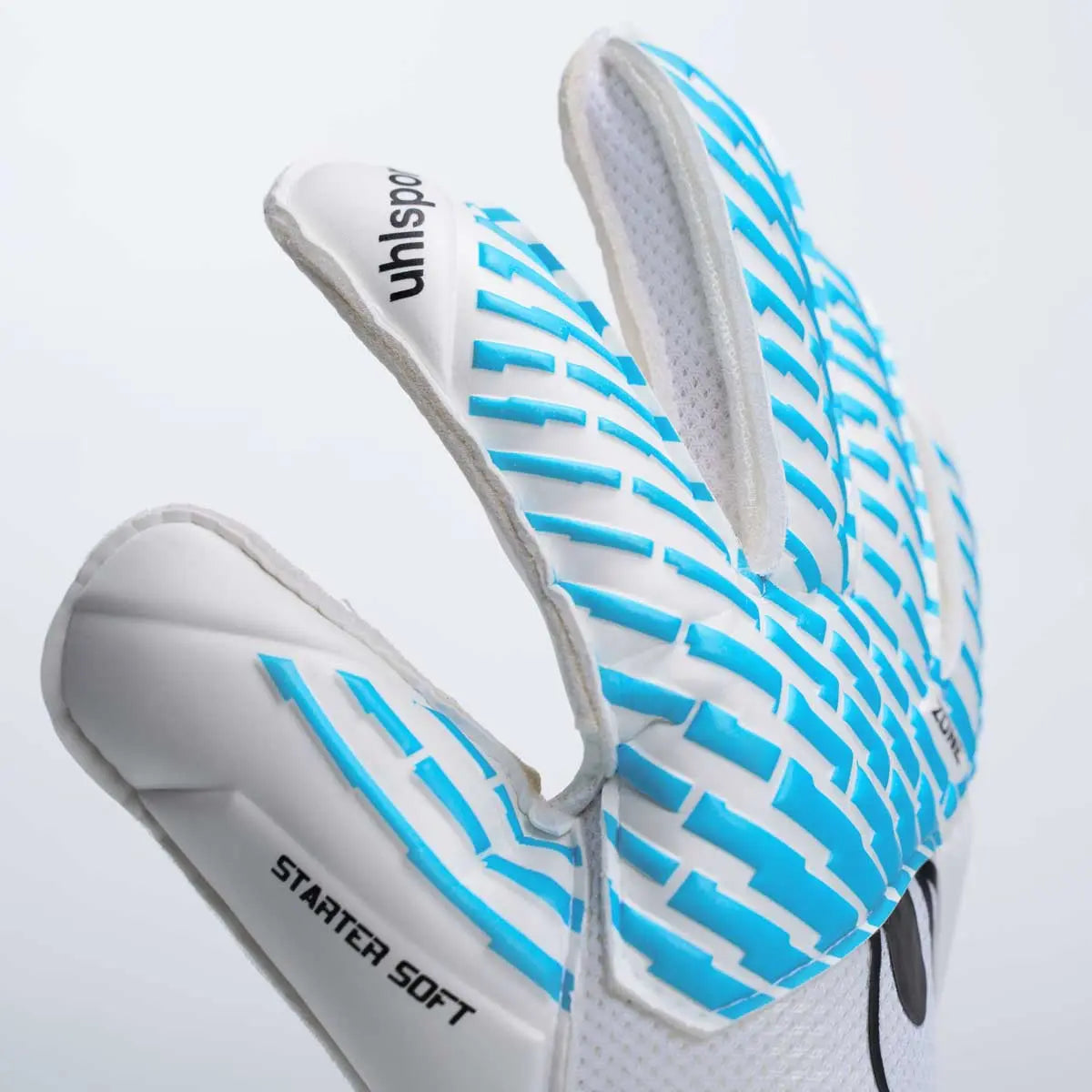 Uhlsport Youth Cybertec Starter Soft Goalkeeper Gloves (Detail 1)