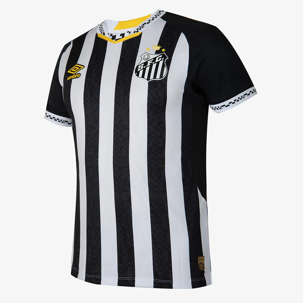 Umbro 2025-26 Santos Men's Stadium Away Soccer Jersey (Lateral - Front)