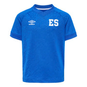 Umbro 2026-27 El Salvador Kids Home Soccer Jersey Set (Jersey - Front)